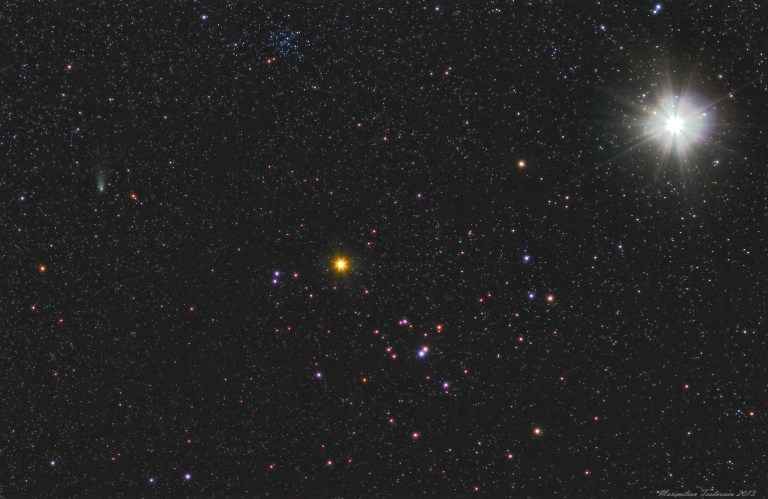 Picture saved with settings embedded.