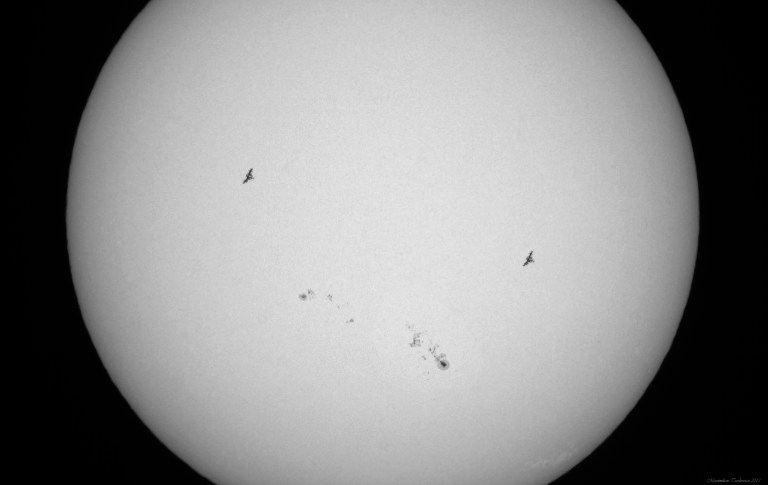 ISS transit July 9, 2013