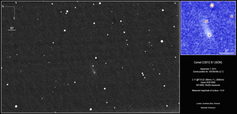 Comet ISON Sept 7, 2013