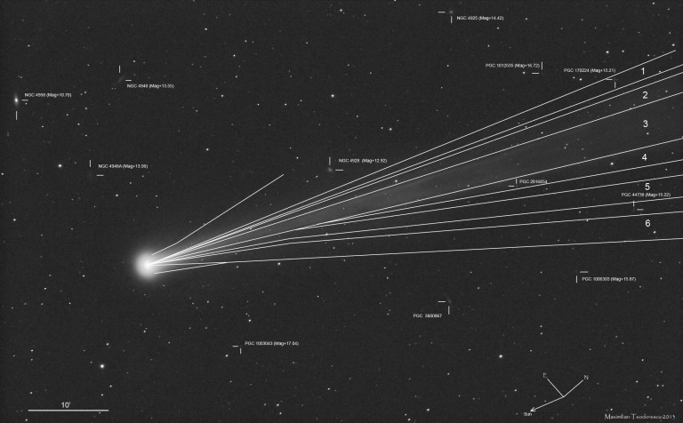 Comet ISON bwDrawing Nov 16, 2013_Max