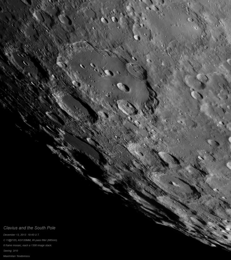 Clavius and the South Pole