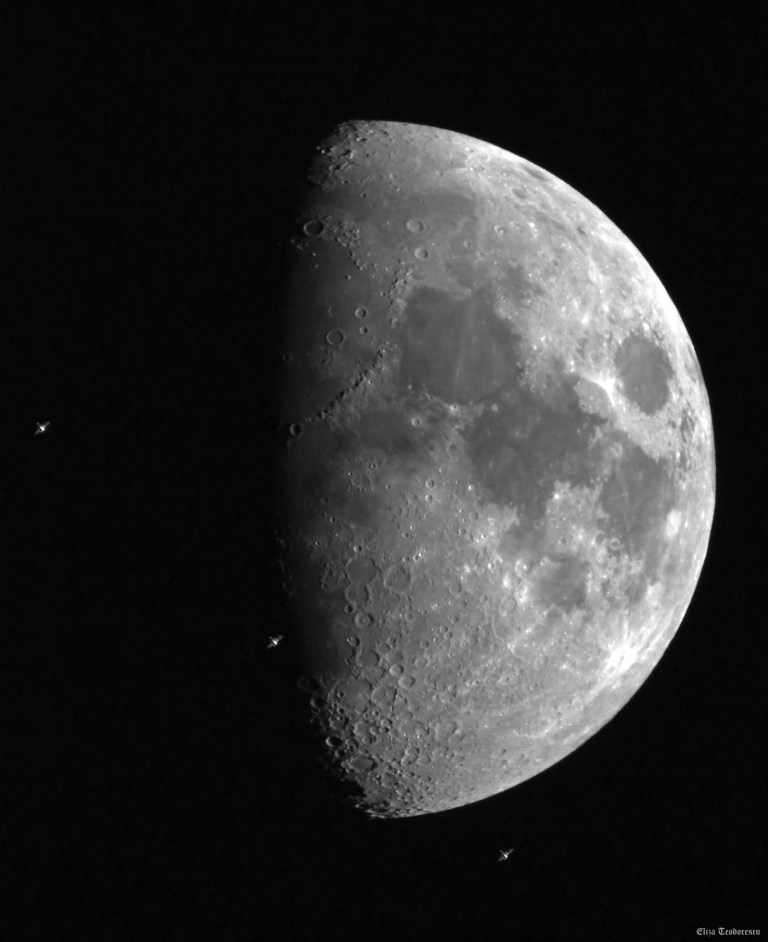 ISS and Moon EliT