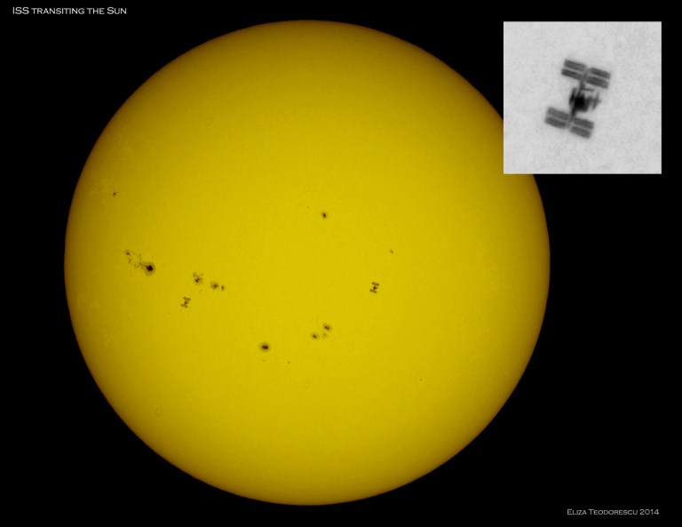 ISS transit ElizaT